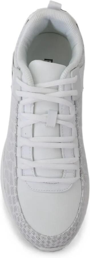 Plein Sport Adrian sneakers met mesh vlak Wit - Foto 4
