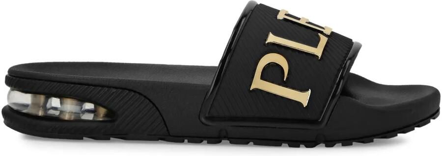 Plein Sport Aero slippers Zwart