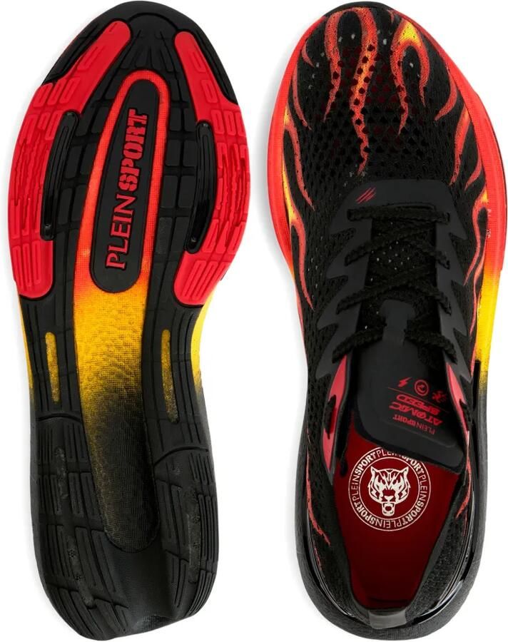 Plein Sport Flame sneakers Zwart
