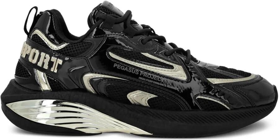 Plein Sport Lakleren sneakers Zwart