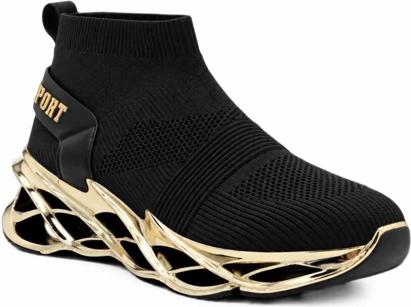Plein Sport Low Sock Runner sneakers Zwart - Foto 2