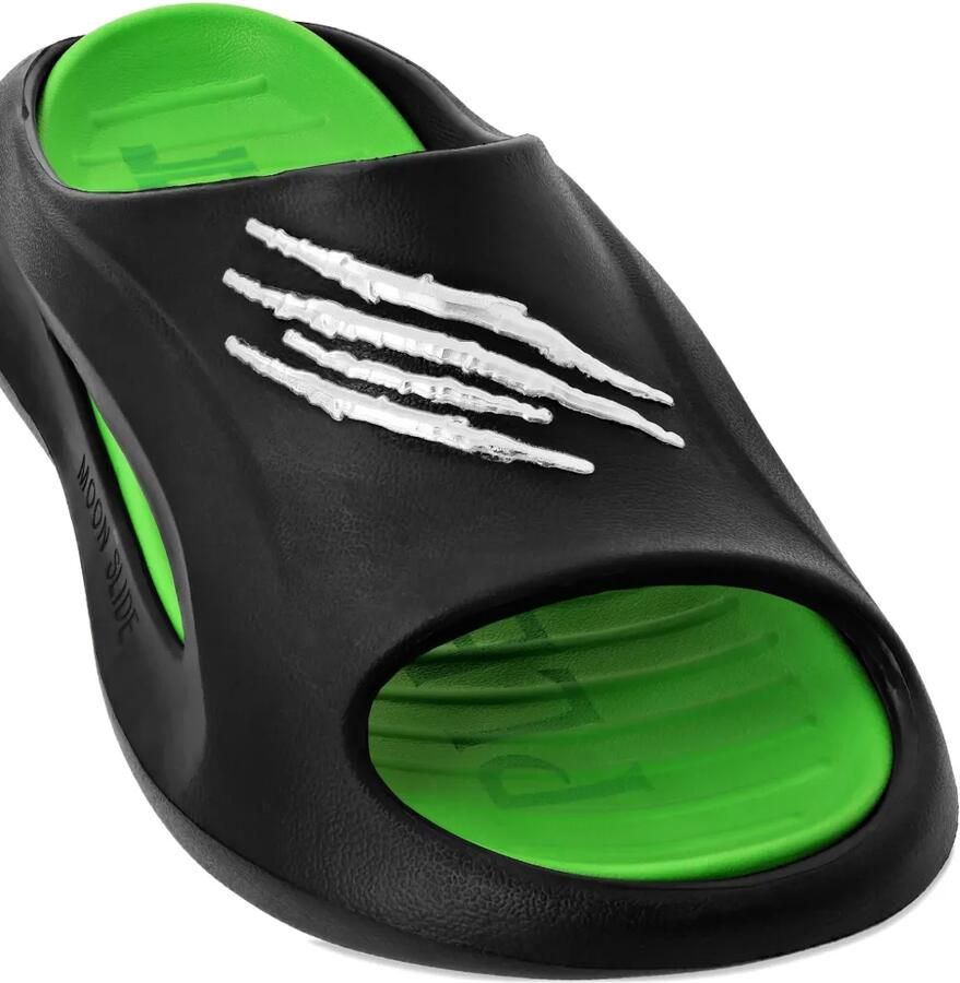 Plein Sport Moon slippers Zwart - Foto 2