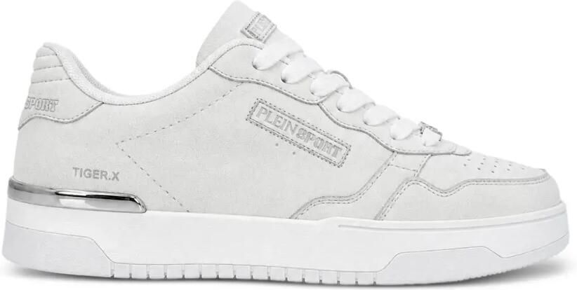 Plein Sport Nabuk low-top sneakers Wit
