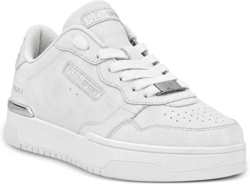 Plein Sport Nabuk low-top sneakers Wit - Foto 3