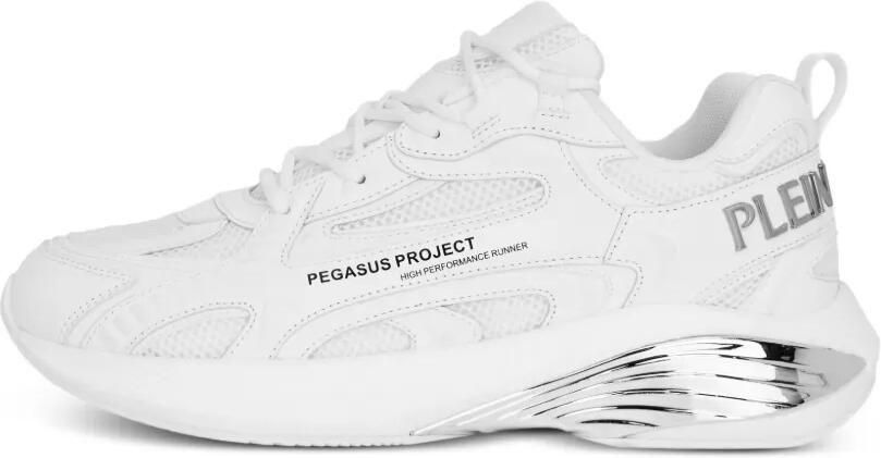 Plein Sport Pegasus Project sneakers met logoplakkaat Wit - Foto 5