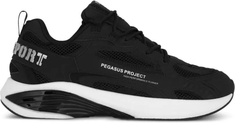 Plein Sport Pegasus Project sneakers met vlakken Zwart