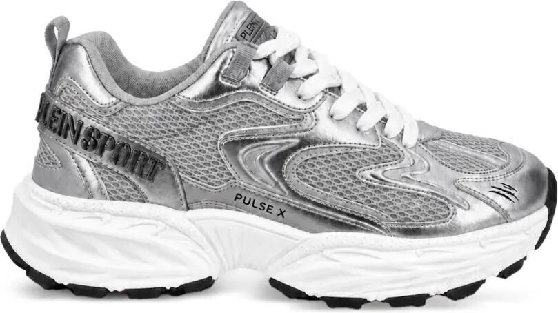 Plein Sport Pulse X Metallic sneakers Grijs