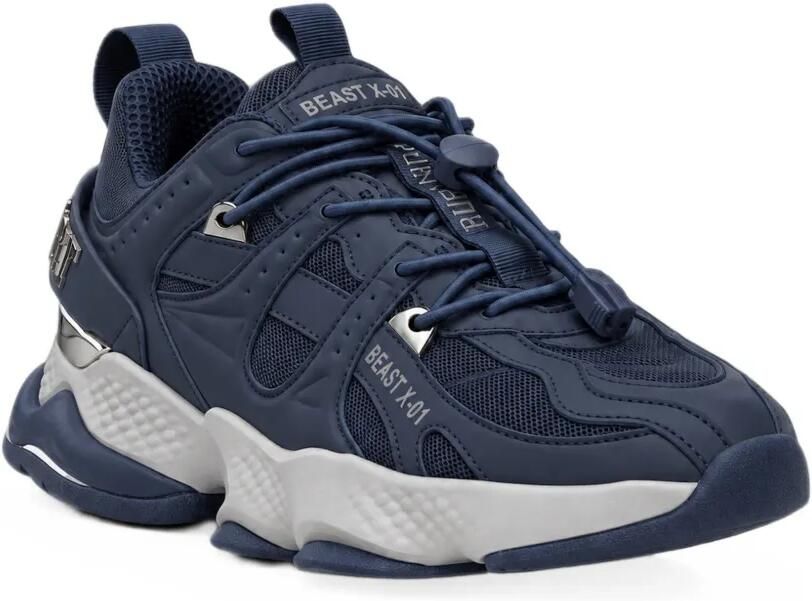 Plein Sport Runner Beast X-01 sneakers Blauw - Foto 3