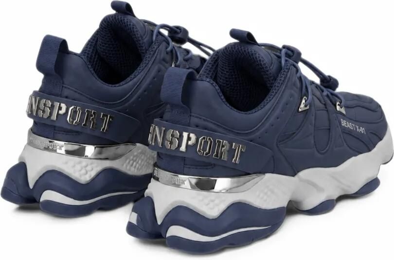 Plein Sport Runner Beast X-01 sneakers Blauw - Foto 4