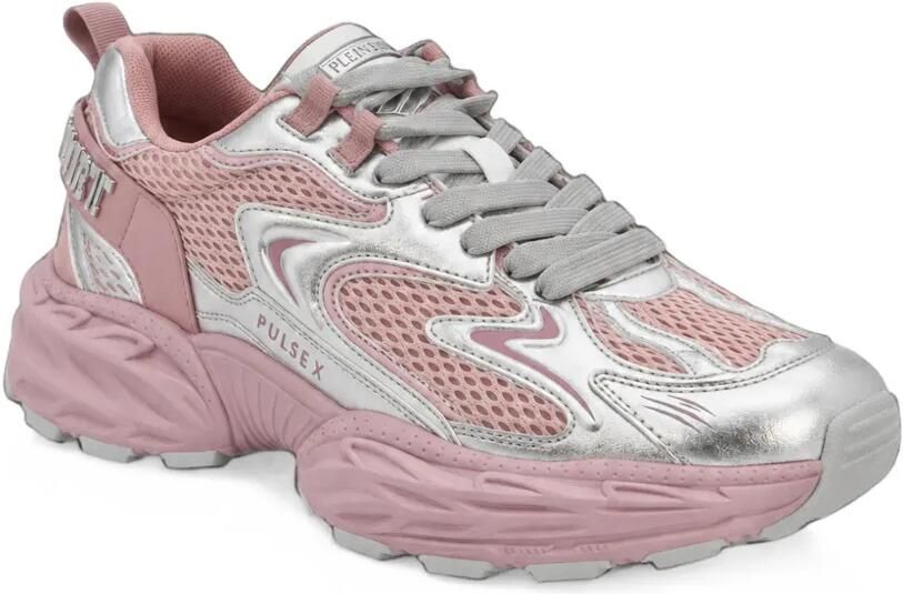Plein Sport Runner Pulse X metallic sneakers Roze - Foto 3