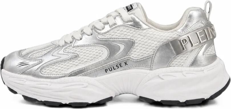 Plein Sport Runner Pulse X metallic sneakers Zilver - Foto 5