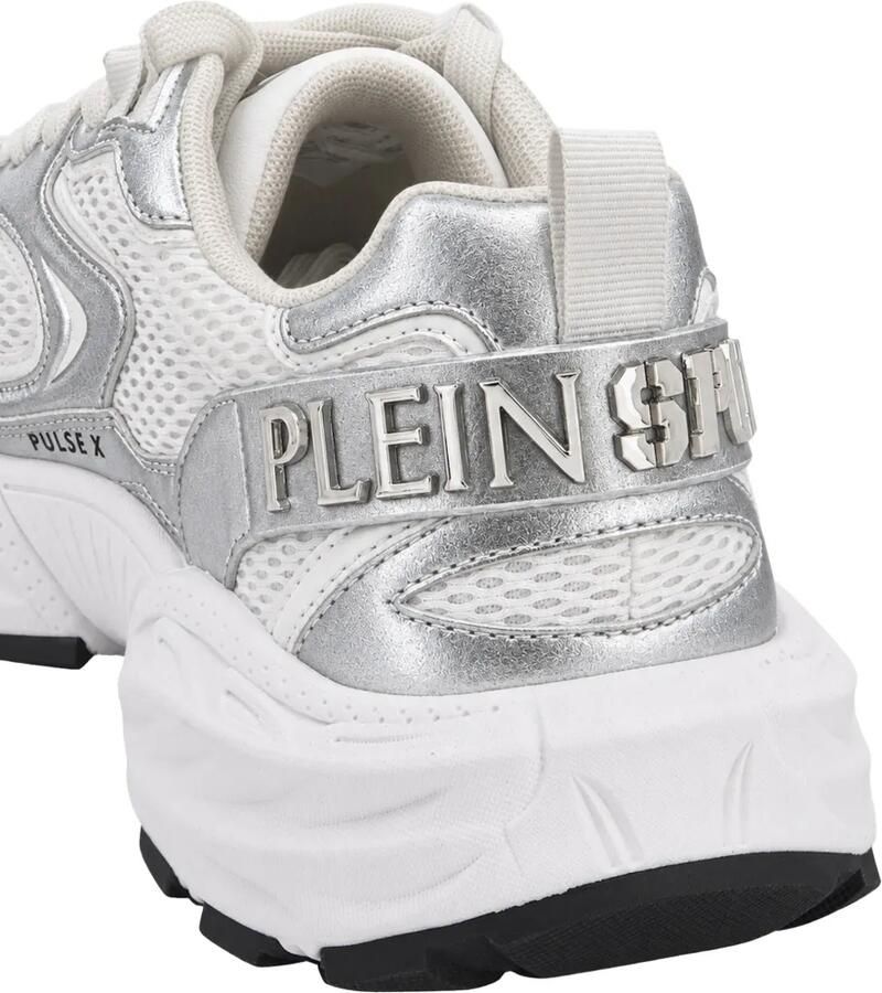 Plein Sport Runner Pulse X metallic sneakers Zilver - Foto 2