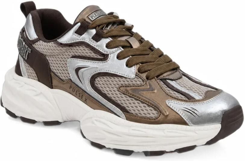 Plein Sport Runner Pulse X sneakers Bruin - Foto 3