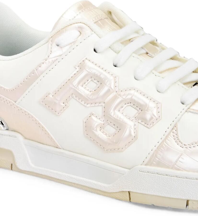 Plein Sport Sneakers met geperforeerd krokodillen-reliëf Wit - Foto 2