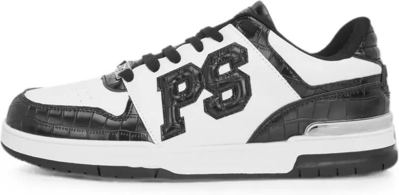 Plein Sport Sneakers met krokodillen-reliëf en geperforeerde neus Wit - Foto 5