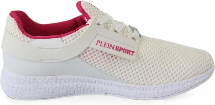 Plein Sport Sneakers met mesh vlak Beige