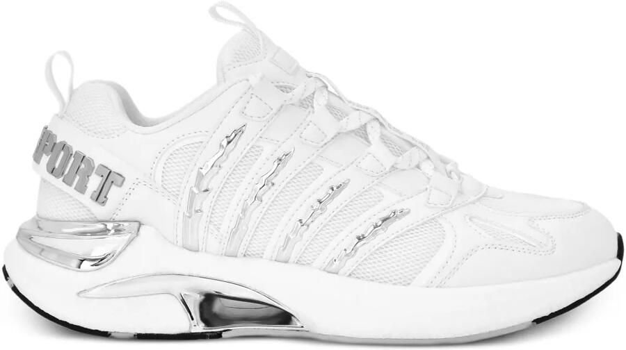 Plein Sport Sneakers met metallic detail Wit