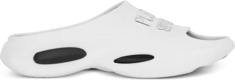 Plein Sport Solar slippers Wit
