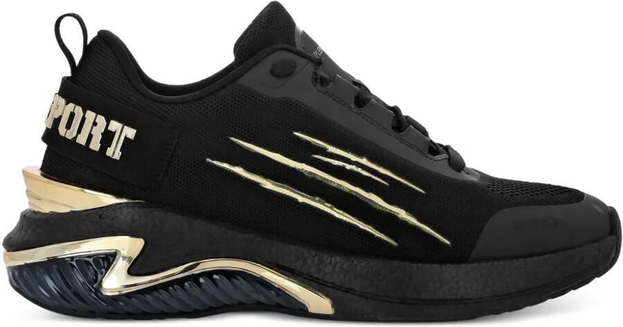 Plein Sport Speed-X mesh sneakers Zwart