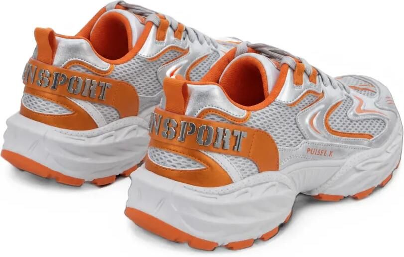 Plein Sport The Pulse X Metallic sneakers Grijs - Foto 4