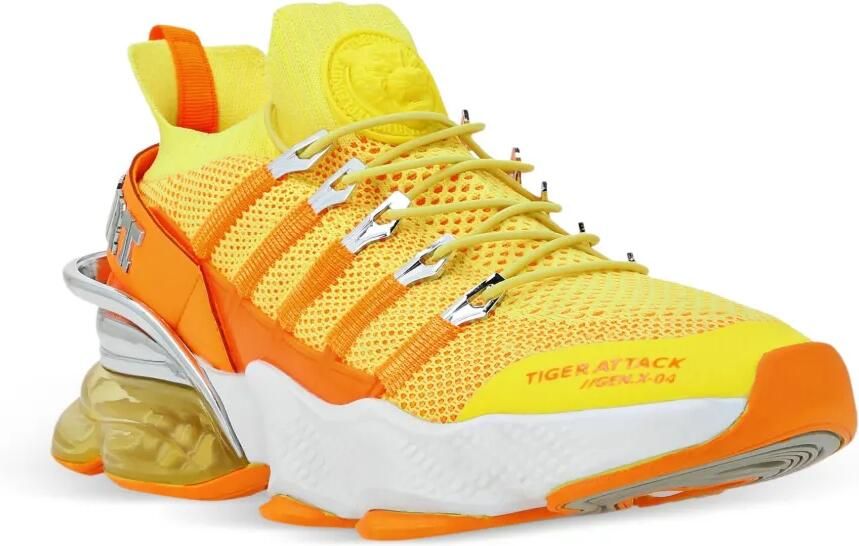 Plein Sport Tiger Attack Gen.X.04 Scratch sneakers Geel - Foto 3
