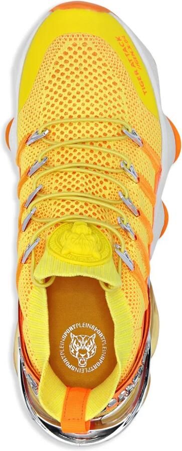 Plein Sport Tiger Attack Gen.X.04 Scratch sneakers Geel - Foto 4