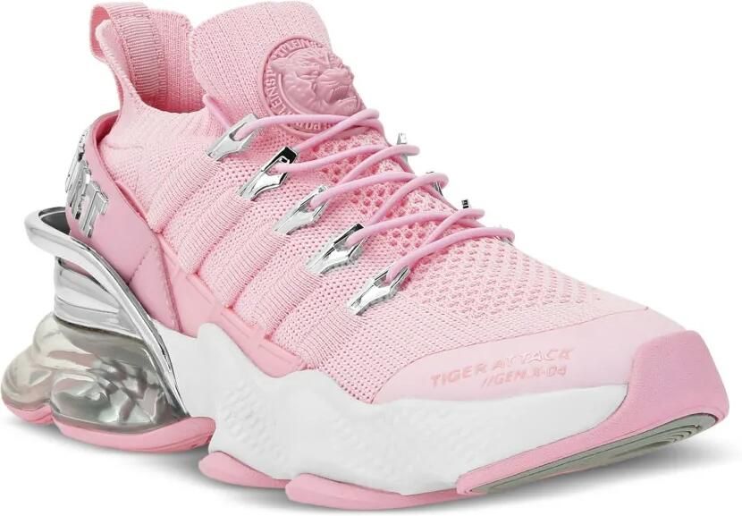 Plein Sport Tiger Attack Gen.X.04 Scratch sneakers Roze - Foto 3