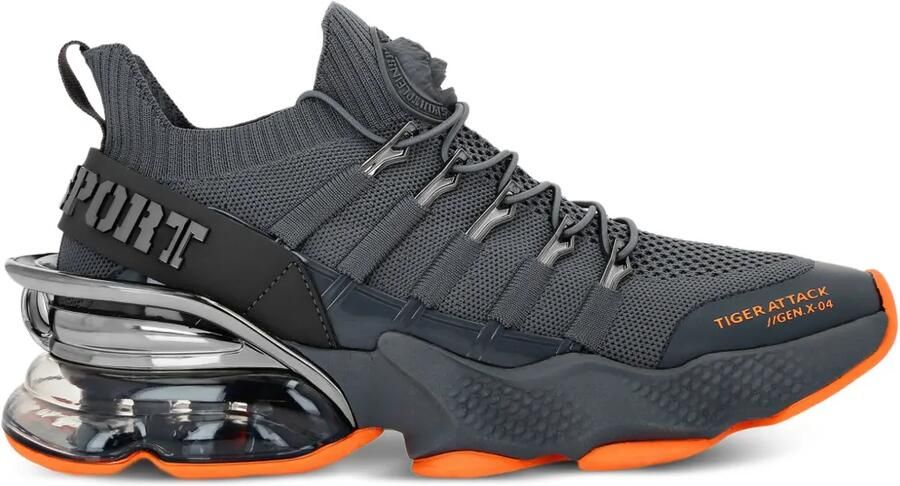 Plein Sport Tiger Attack Gen.X.04 sneakers Grijs