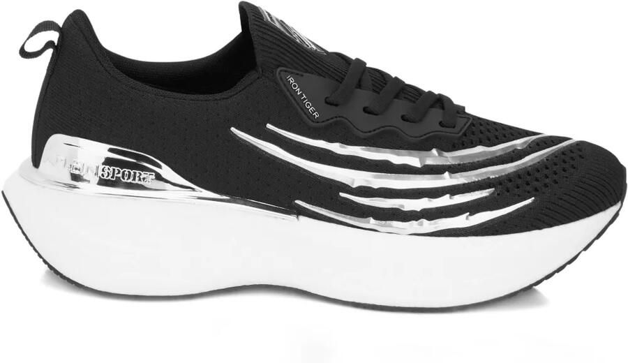 Plein Sport Tiger Scratch Iron Tiger sneakers Zwart
