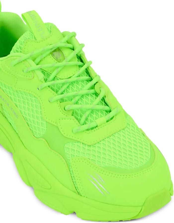 Plein Sport Track-King Gen.X.05 sneakers met logoplakkaat Groen - Foto 3