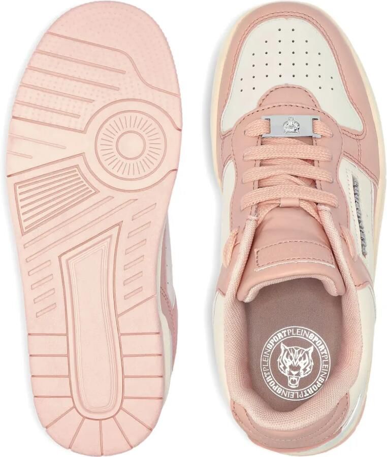 Plein Sport Viper II Core leren sneakers met vlakken Roze - Foto 3