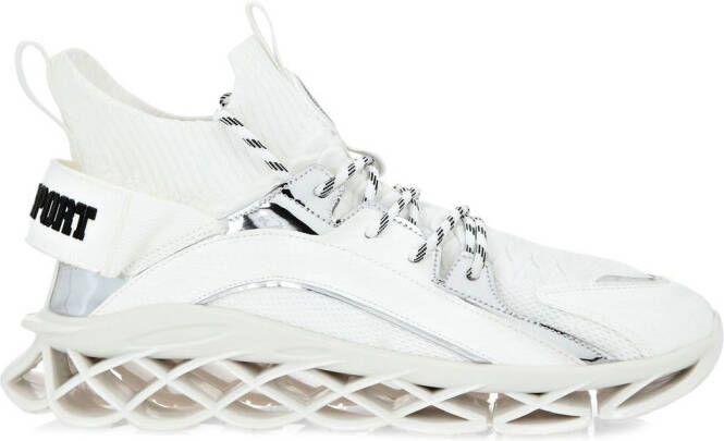 Plein Sport Runner sneakers Wit