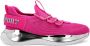 Plein Sport Runner sneakers met logoplakkaat Roze - Thumbnail 1