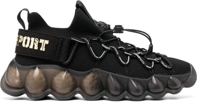 Plein Sport The Bubble Gen.X.02 Tiger low-top sneakers Zwart