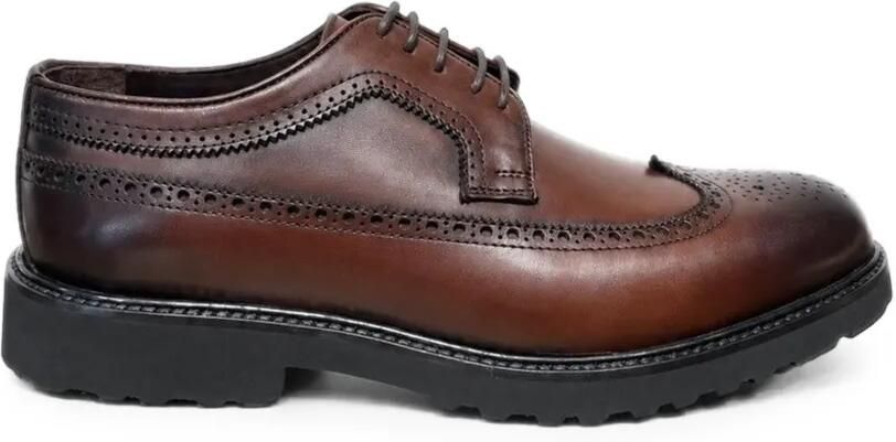Poche Paris Cipele leren brogue schoenen Bruin