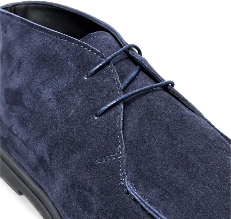 Poche Paris Cipele suède veterlaarzen Blauw - Foto 2