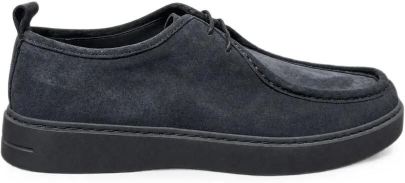 Poche Paris Cipele suède loafers met veters Grijs