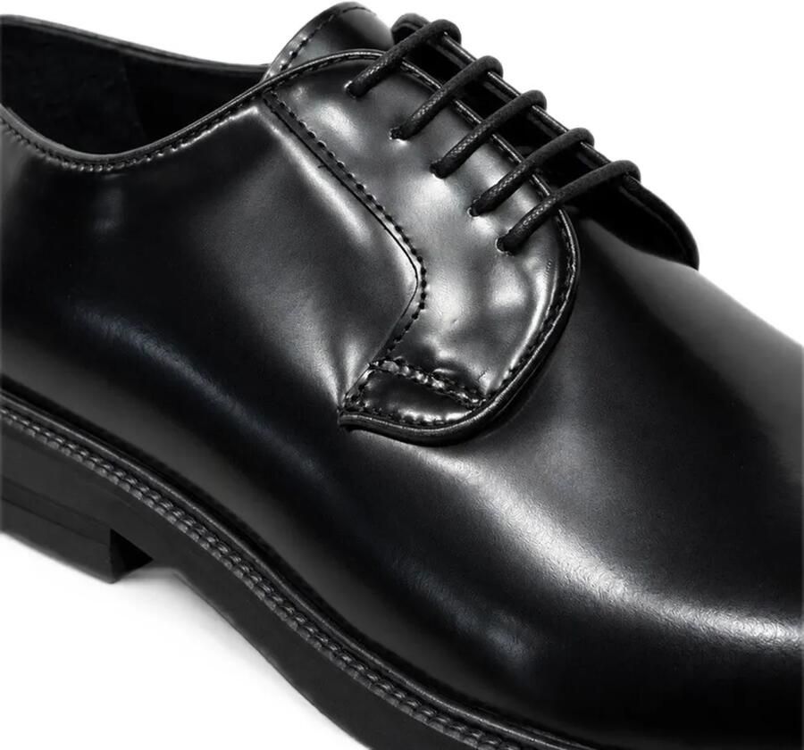 Poche Paris Cipele derby schoenen met gepolijste afwerking Zwart - Foto 2