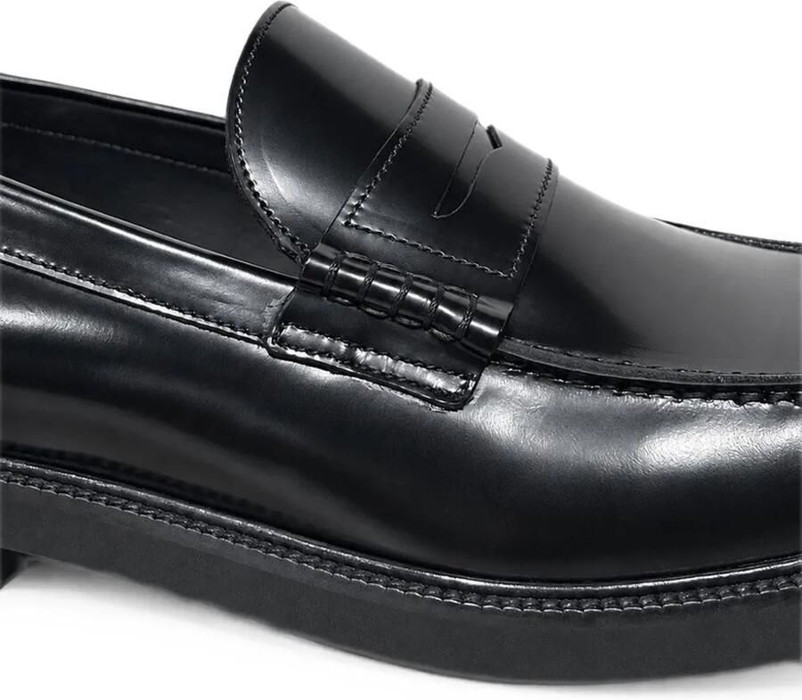 Poche Paris Cipele gepolijste leren loafers Zwart - Foto 2