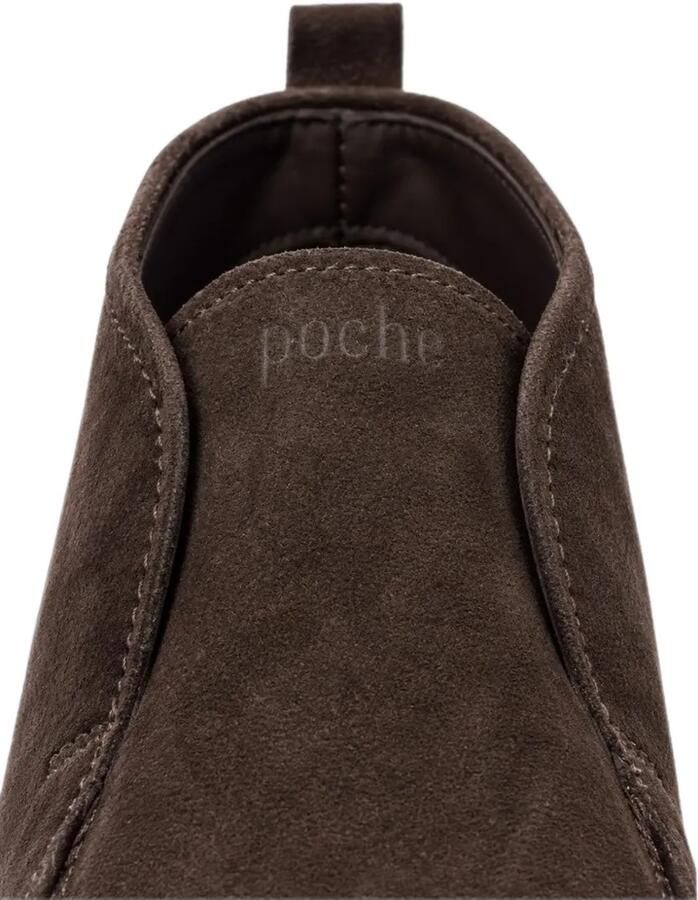 Poche Paris Cipele suède slip-on schoenen Bruin - Foto 2