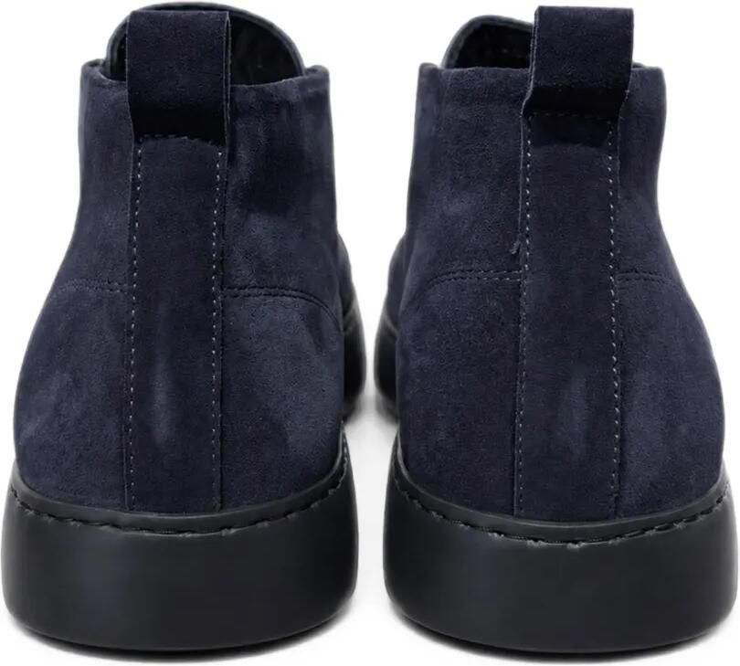 Poche Paris Cipele suède slip-on loafers Blauw - Foto 3