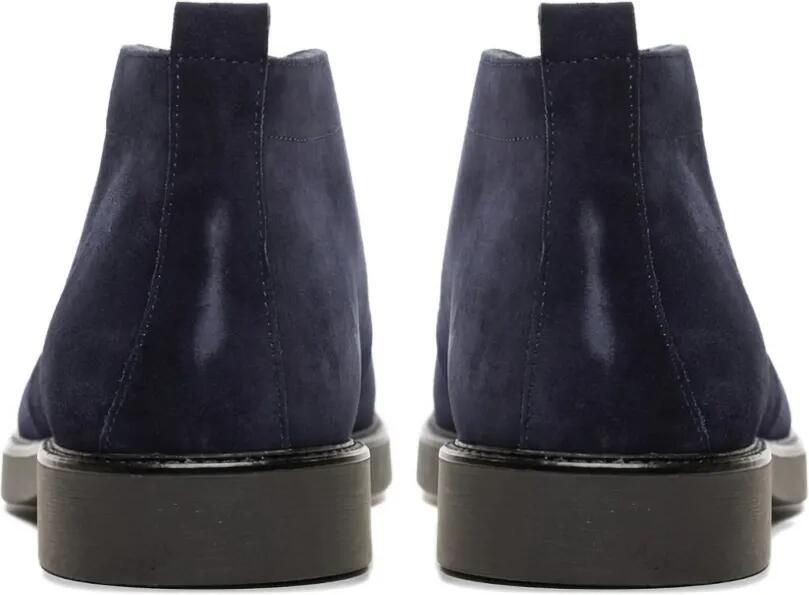 Poche Paris Suède loafers met veters Blauw
