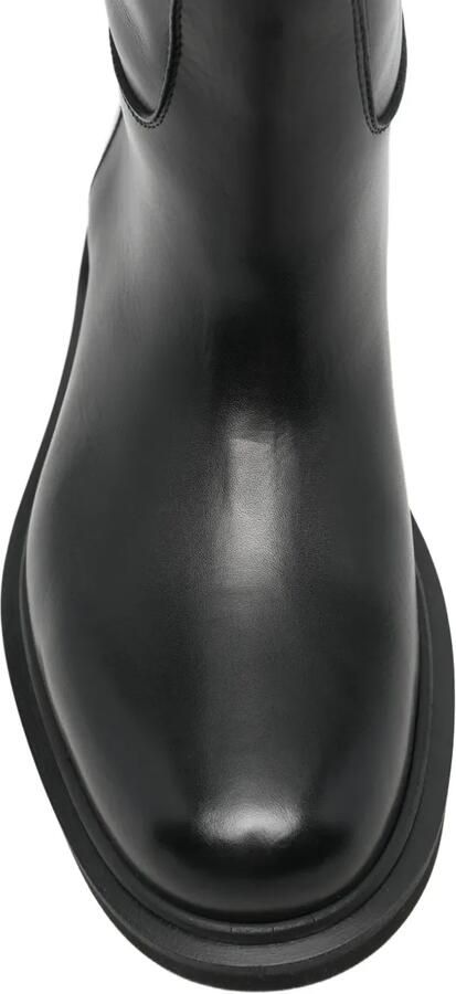 POEVE two-tone knee-high boots Zwart - Foto 3