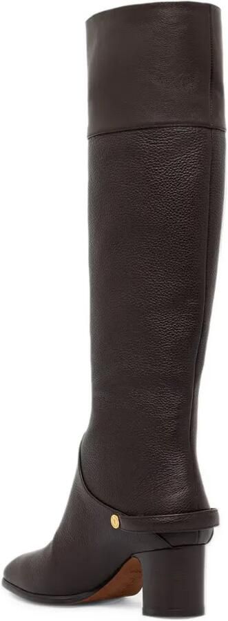 Pollini grained leather boots Bruin - Foto 3