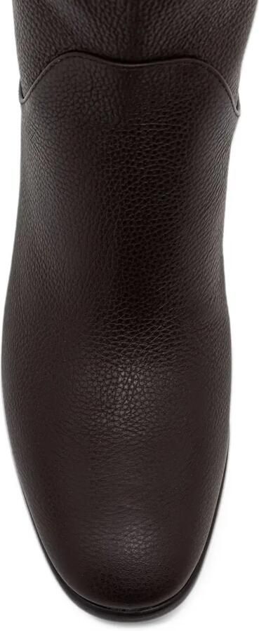 Pollini grained leather boots Bruin - Foto 2