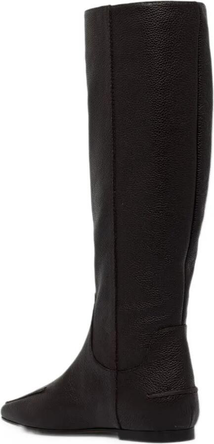 Pollini leather square-toe boots Zwart - Foto 2