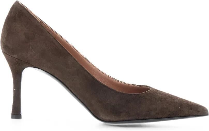Pollini Pumps met puntige neus Bruin