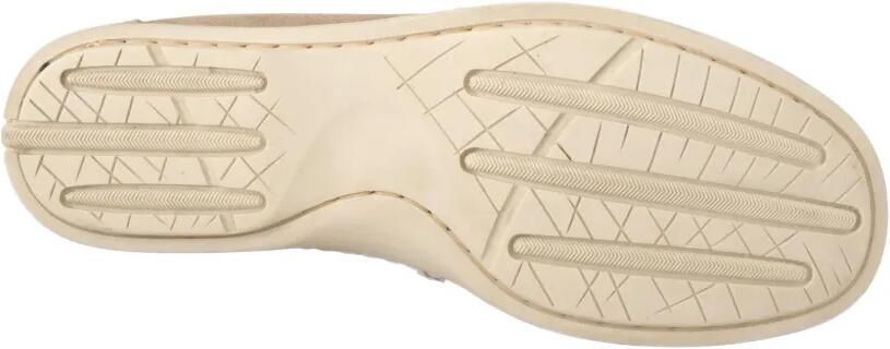 Pollini Suède loafers met veters Beige - Foto 3