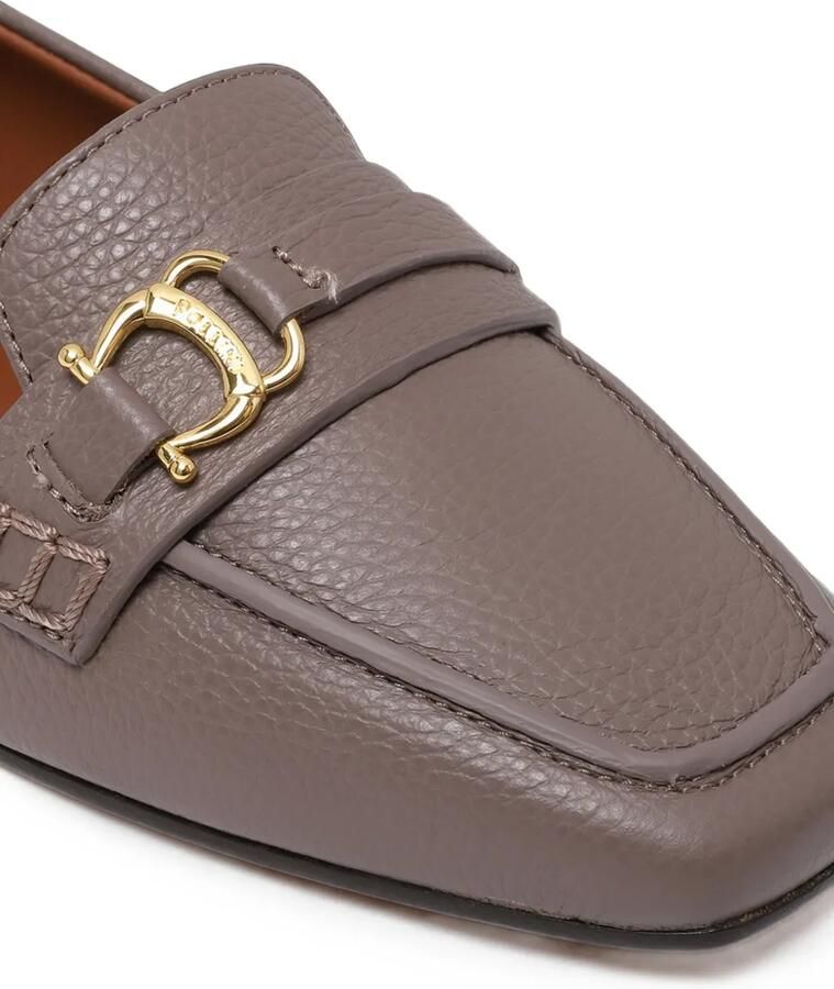 Pollini Uptown Horsebit loafers van bewerkt leer Grijs - Foto 2
