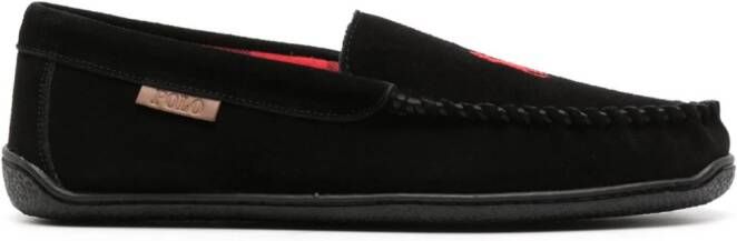 Polo Ralph Lauren Devan suède loafers Zwart